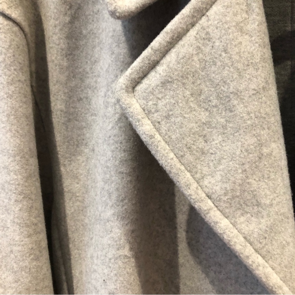 Zara basic oatmeal coat - Picture 3 of 5